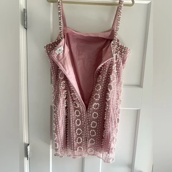 LPA Lelia Mini Dress in Bubble Pink - Picture 11 of 15